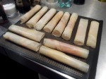 Brick au jambon cru et mozzarella