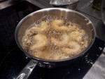 Crevettes frites en tempura