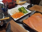 Legumes tailles en julienne