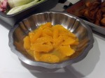 Les supremes d'oranges et de pamplemousses