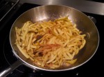 Pommes Granny revenues a l'huile