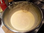 Appareil a clafoutis sale