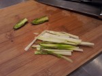 Asperges en julienne