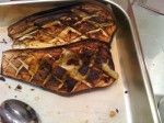 Aubergines grillees