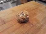 Boulette de fromage frais et pavot