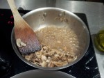 Champignons et ciboulette