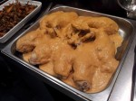 Cuisse de lapin cuites et nappees