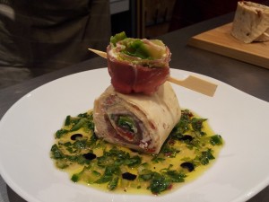 Duo ballotines au jambon de Parme