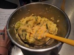 Ecrase de pommes de terre et poireaux