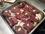 Filet de boeuf pret a etre enfourne