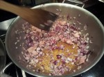 Lardons et oignons revenus