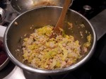 Marinade chou et langoustines