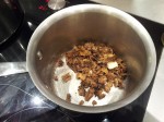 Morilles en cuisson