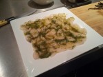 Noix de Saint-Jacques escalopees et marinade