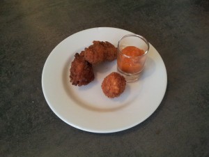 Nuggets de volaille et sauce ketchup epicee