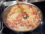 Panais & lard en cuisson