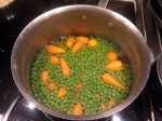 Petits pois et carottes