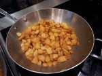 Pommes et panais caramelises