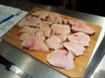 Ris de veau blanchis et decoupes