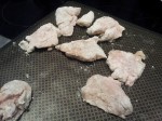 Ris de veau farines et assaisonnes