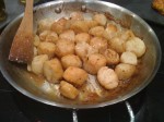 Saint Jacques en cuisson