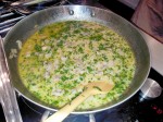Soupe en cuisson