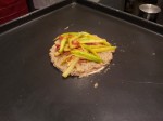 Tortilla, champignons, asperges et chorizo