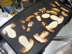 Tranches de cepes revenues