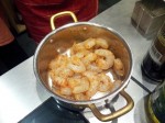 Crevettes assaisonnees