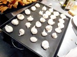 les meringues apres cuisson
