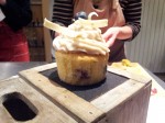Cupcake Myrtilles glacage marron5