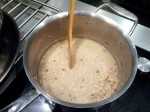 Haricots lingots en cuisson