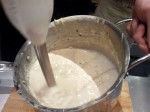 Purée de haricots lingots