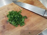 Roquette hachee