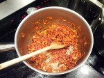 Tomates séchées en cuisson
