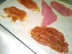 Escalopes de dinde marinees