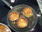 Galettes de semoule en cuisson 3