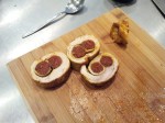 Roules escalope de dinde et merguez decoupes