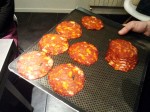 Chips de chorizo avant cuisson