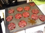 Chips de chorizo en sortie de four