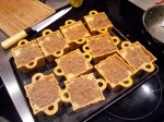 Gratin de chou-fleur et cuisses de grenouilles en persillade avant cuisson