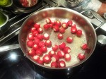 Radis en cuisson