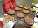 Cercle de pate sable apres cuisson
