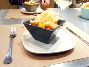 Cocotte de poisson comme un pot-au-feu aux gambas et legumes d'ete 2