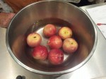 Pêche prête à être émondées