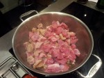 Dés de veau en pré-cuisson