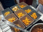 Préparation de ramequins de légumes