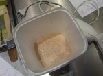 Sauce crémée et mixée
