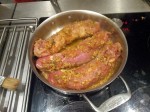 Porc en cuisson étape1