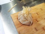 aumonière avant cuisson